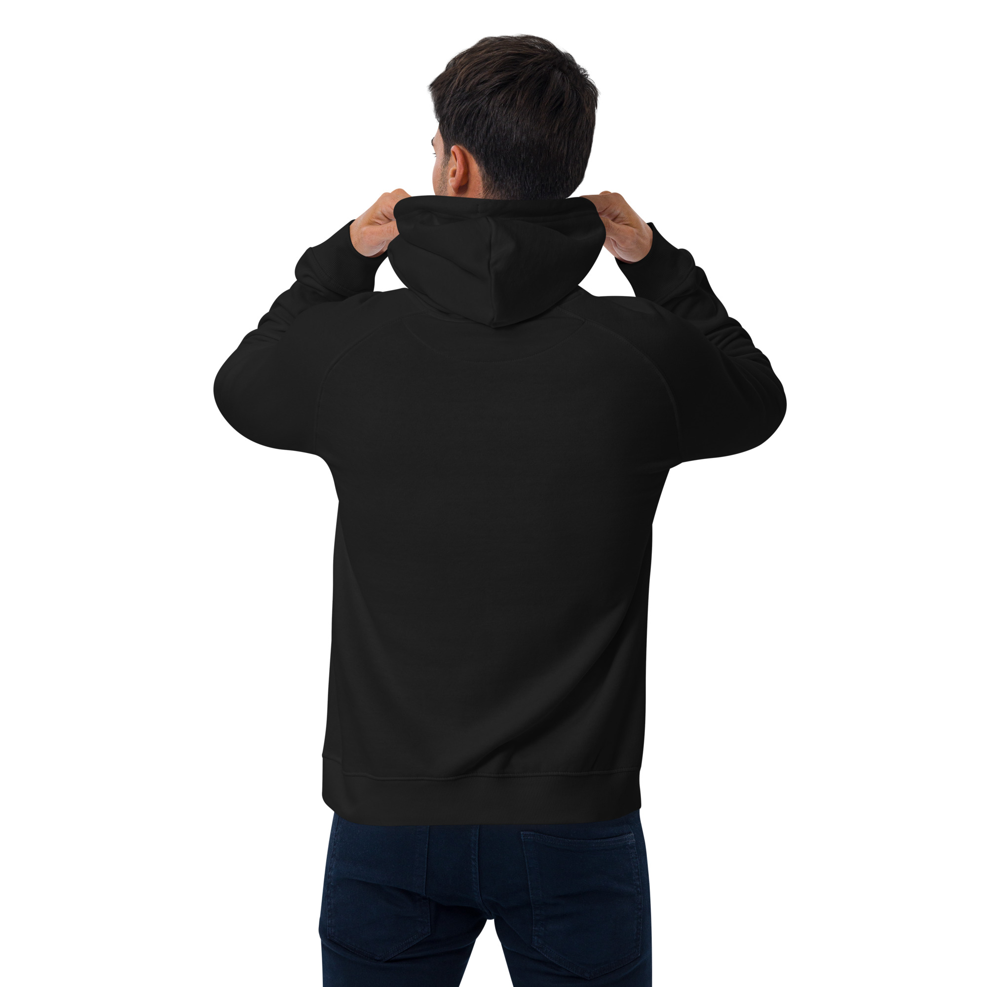 Unisex eco raglan btc.us hoodie - Image 4