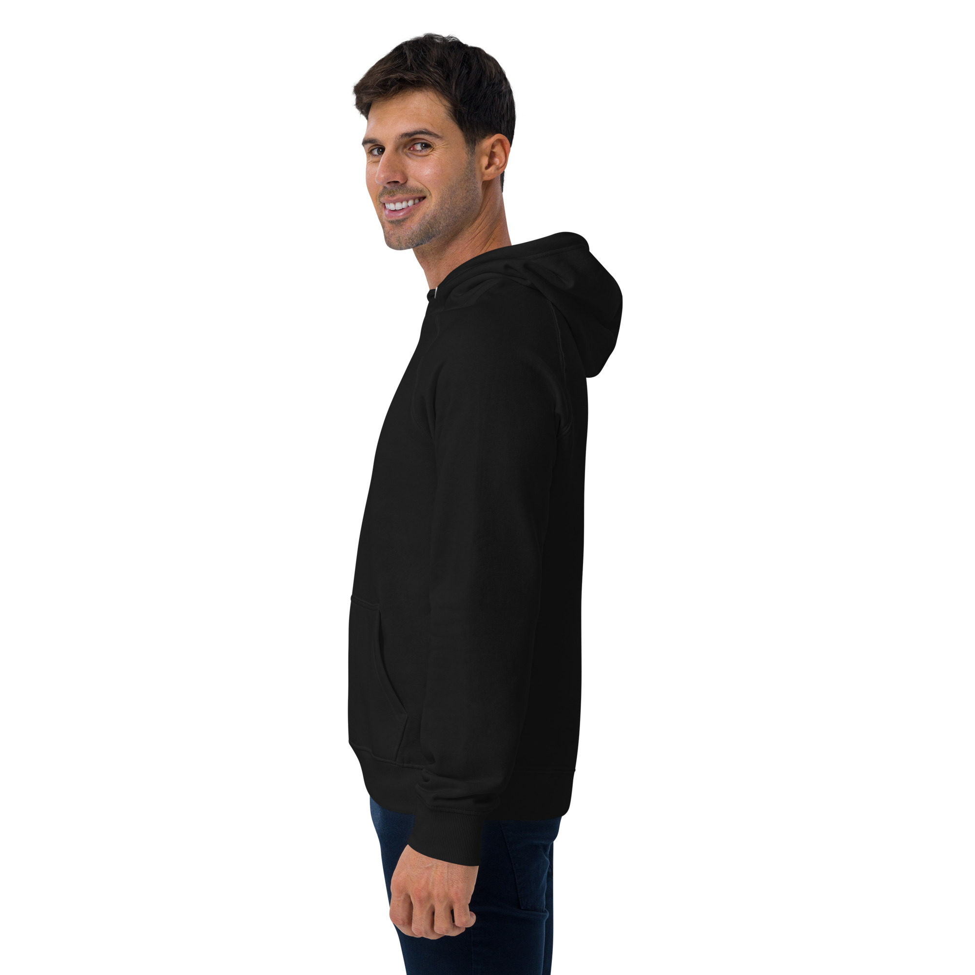 Unisex eco raglan btc.us hoodie - Image 6